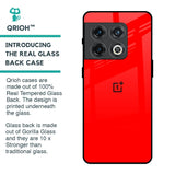 Blood Red Glass Case for OnePlus 10 Pro