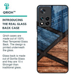 Wooden Tiles Glass Case for Redmi Note 11 Pro 5G