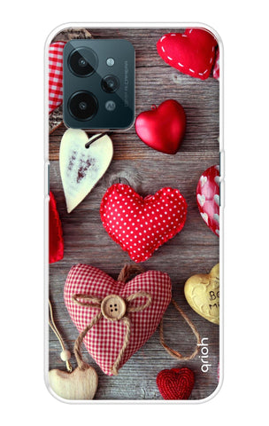 Valentine Hearts Realme C31 Back Cover