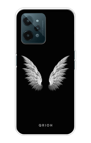 White Angel Wings Realme C31 Back Cover