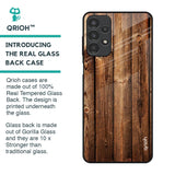 Timber Printed Glass Case for Samsung Galaxy A13