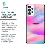 Colorful Waves Glass case for Samsung Galaxy A13