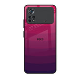 Wavy Pink Pattern Poco X4 Pro 5G Glass Back Cover Online