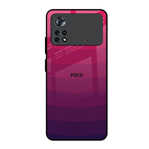 Wavy Pink Pattern Poco X4 Pro 5G Glass Back Cover Online