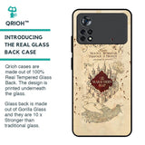 Magical Map Glass Case for Poco X4 Pro 5G