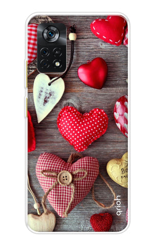 Valentine Hearts Poco X4 Pro 5G Back Cover