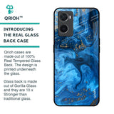 Gold Sprinkle Glass Case for Oppo A76