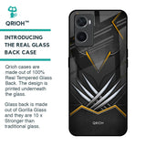 Black Warrior Glass Case for Oppo A76
