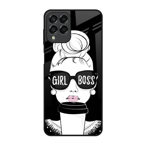 Girl Boss Samsung Galaxy M33 5G Glass Back Cover Online