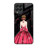 Fashion Princess Samsung Galaxy M33 5G Glass Back Cover Online