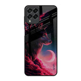 Moon Wolf Samsung Galaxy M33 5G Glass Back Cover Online