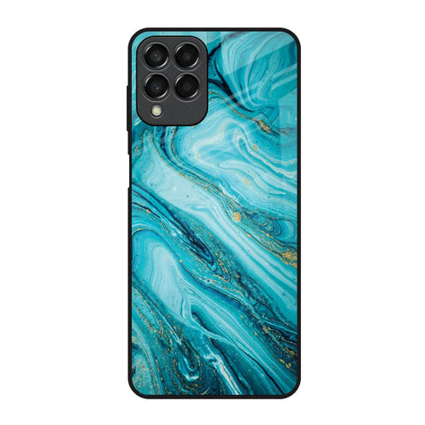 Ocean Marble Samsung Galaxy M33 5G Glass Back Cover Online
