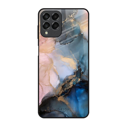 Marble Ink Abstract Samsung Galaxy M33 5G Glass Back Cover Online