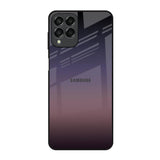 Grey Ombre Samsung Galaxy M33 5G Glass Back Cover Online