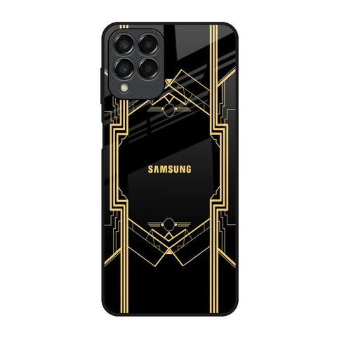 Sacred Logo Samsung Galaxy M33 5G Glass Back Cover Online