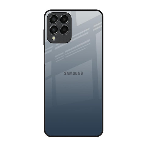 Smokey Grey Color Samsung Galaxy M33 5G Glass Back Cover Online