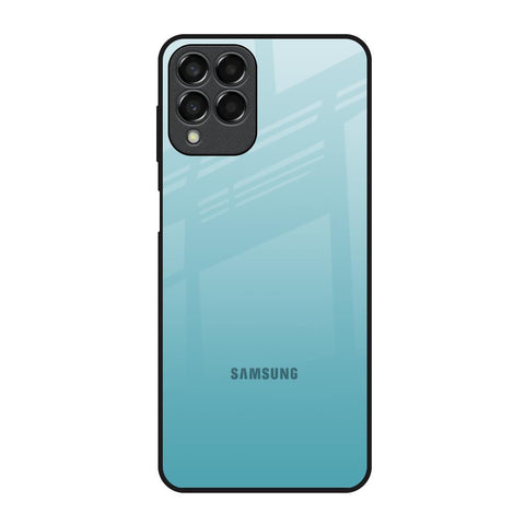 Arctic Blue Samsung Galaxy M33 5G Glass Back Cover Online