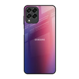 Multi Shaded Gradient Samsung Galaxy M33 5G Glass Back Cover Online
