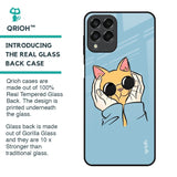 Adorable Cute Kitty Glass Case For Samsung Galaxy M33 5G