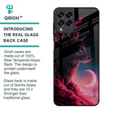 Moon Wolf Glass Case for Samsung Galaxy M33 5G