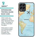 Fly Around The World Glass Case for Samsung Galaxy M33 5G