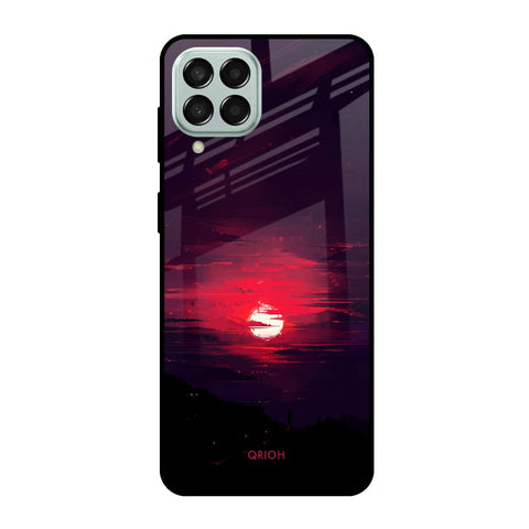 Morning Red Sky Samsung Galaxy M33 5G Glass Cases & Covers Online