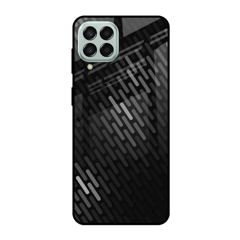 Dark Abstract Pattern Samsung Galaxy M33 5G Glass Cases & Covers Online