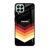 Abstract Arrow Pattern Samsung Galaxy M33 5G Glass Cases & Covers Online