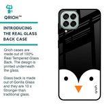 Cute Penguin Glass Case for Samsung Galaxy M33 5G