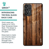 Timber Printed Glass Case for Samsung Galaxy A73 5G