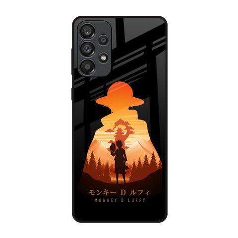 Luffy One Piece Samsung Galaxy A33 5G Glass Back Cover Online