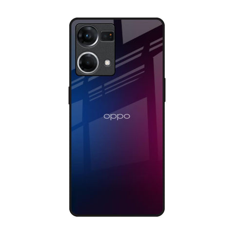 Mix Gradient Shade OPPO F21 Pro Glass Back Cover Online
