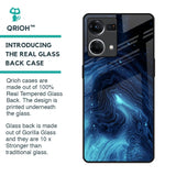 Dazzling Ocean Gradient Glass Case For OPPO F21 Pro