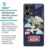Tour The World Glass Case For OPPO F21 Pro