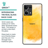 Rustic Orange Glass Case for OPPO F21 Pro