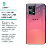 Sunset Orange Glass Case for OPPO F21 Pro