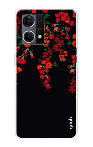 Floral Deco Oppo F21 Pro Back Cover