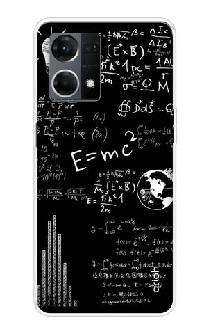 Equation Doodle Oppo F21 Pro Back Cover