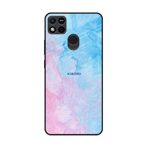 Mixed Watercolor Redmi 10A Glass Back Cover Online