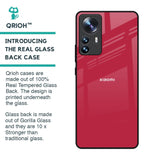 Solo Maroon Glass case for Mi 12 Pro 5G