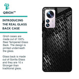 Dark Abstract Pattern Glass Case For Mi 12 Pro 5G