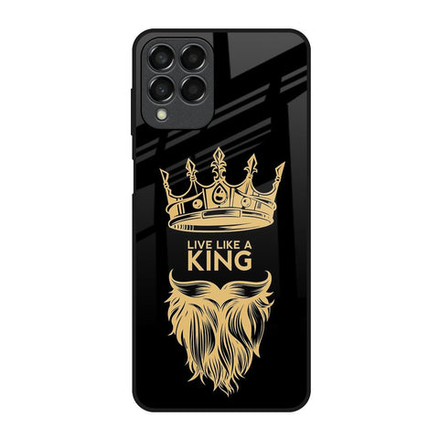 King Life Samsung Galaxy M53 5G Glass Back Cover Online