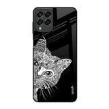 Kitten Mandala Samsung Galaxy M53 5G Glass Back Cover Online