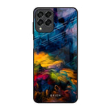 Multicolor Oil Painting Samsung Galaxy M53 5G Glass Back Cover Online