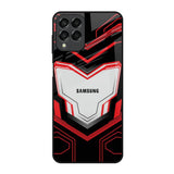 Quantum Suit Samsung Galaxy M53 5G Glass Back Cover Online