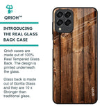 Timber Printed Glass Case for Samsung Galaxy M53 5G