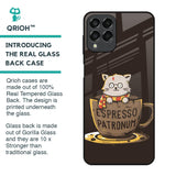 Tea With Kitty Glass Case For Samsung Galaxy M53 5G