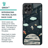 Astronaut Dream Glass Case For Samsung Galaxy M53 5G