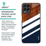 Bold Stripes Glass Case for Samsung Galaxy M53 5G