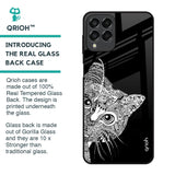 Kitten Mandala Glass Case for Samsung Galaxy M53 5G